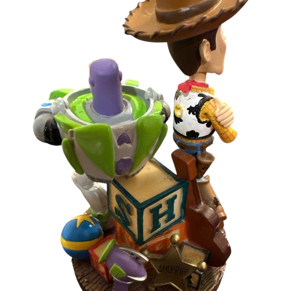 Vintage Toy Story Woody and Buzz Lightyear Bobblehead Figurine - Picture 2 of 3